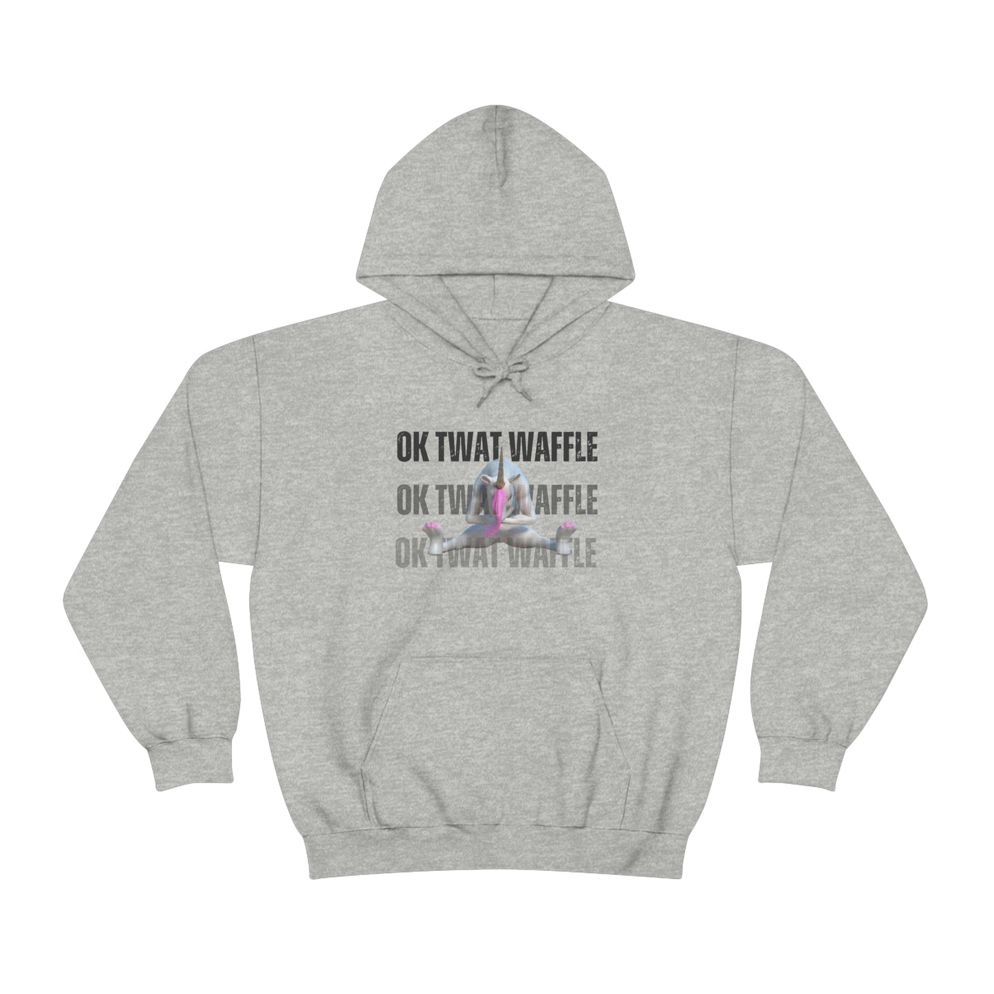 Offbeat One-of-a-Kind 'OK Twat Waffle' Unisex Heavy Blend™ Hoodie