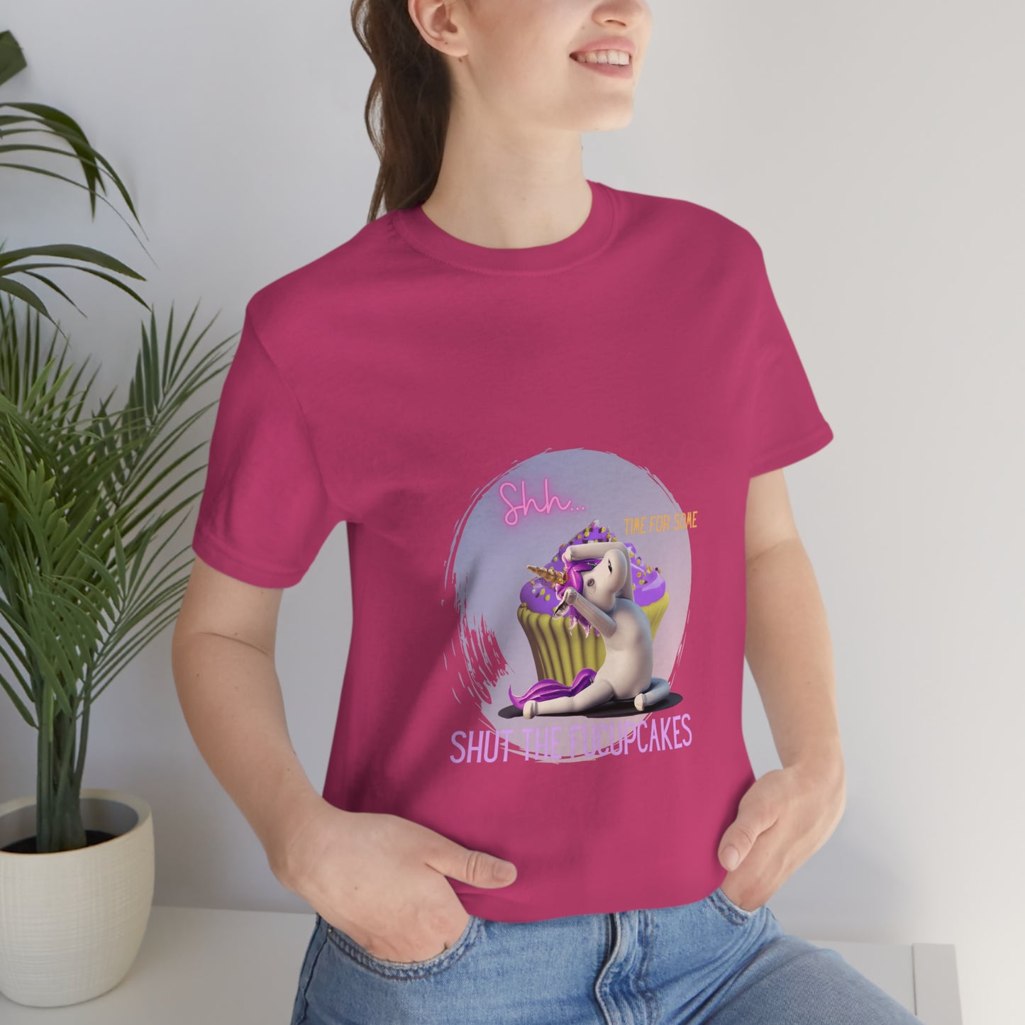 Original 'Shh... STFuCupcakes' Custom Graphic Tee