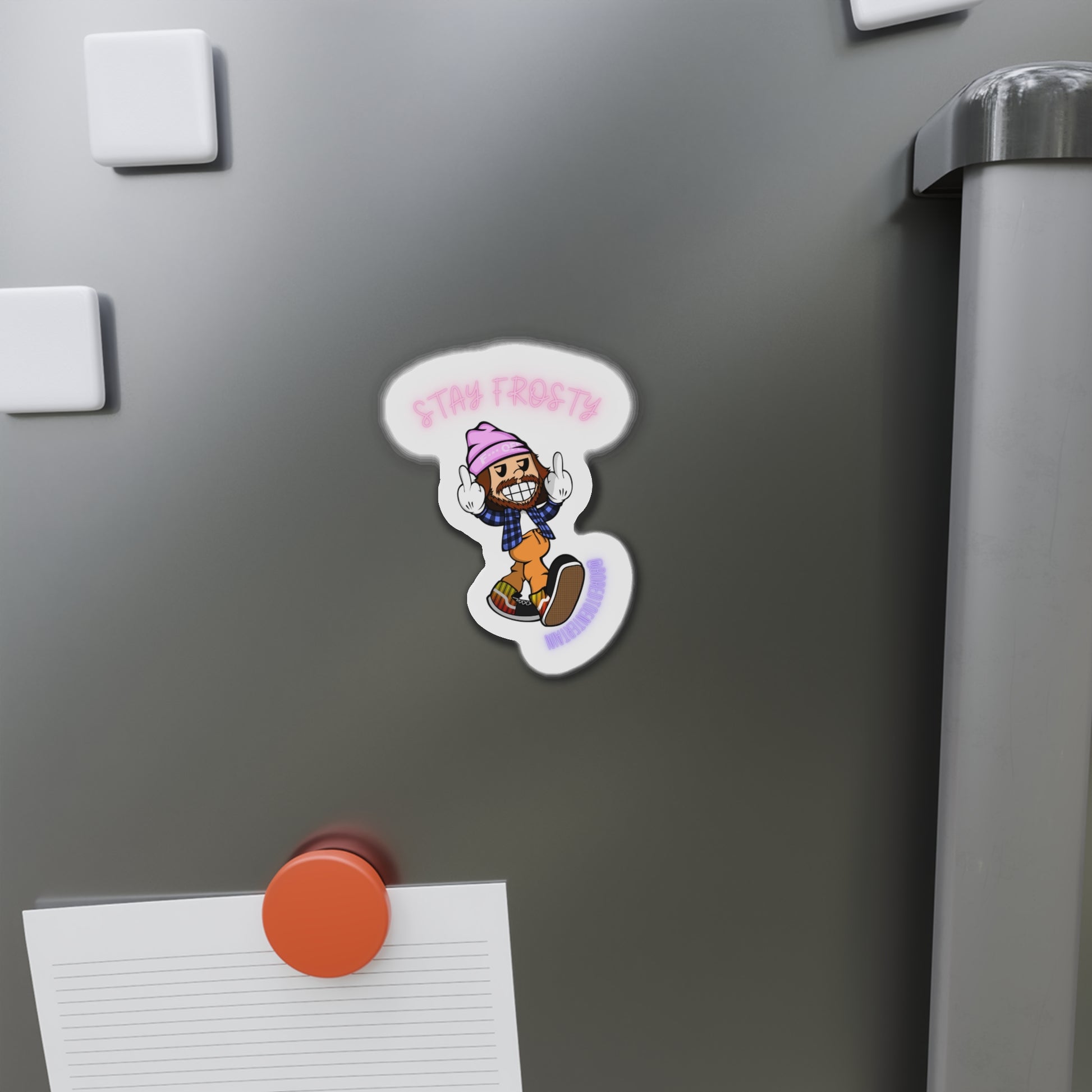 Custom refrigerator magnet