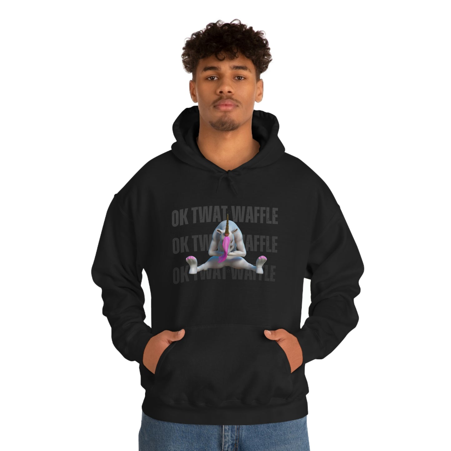 Offbeat funny Hooded Sweatshirt